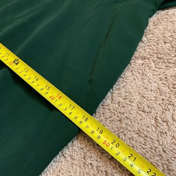 Vtg 1960s Green Pencil Wiggle Slip Dress Pinup Retro Sweetheart M Medium - Picture 9 of 10
